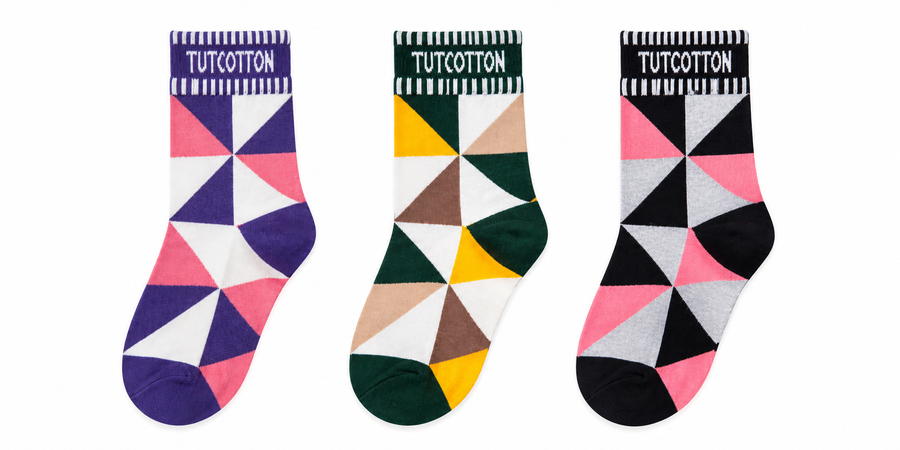 Half Socket Socks - Pack of 3 -  3 color