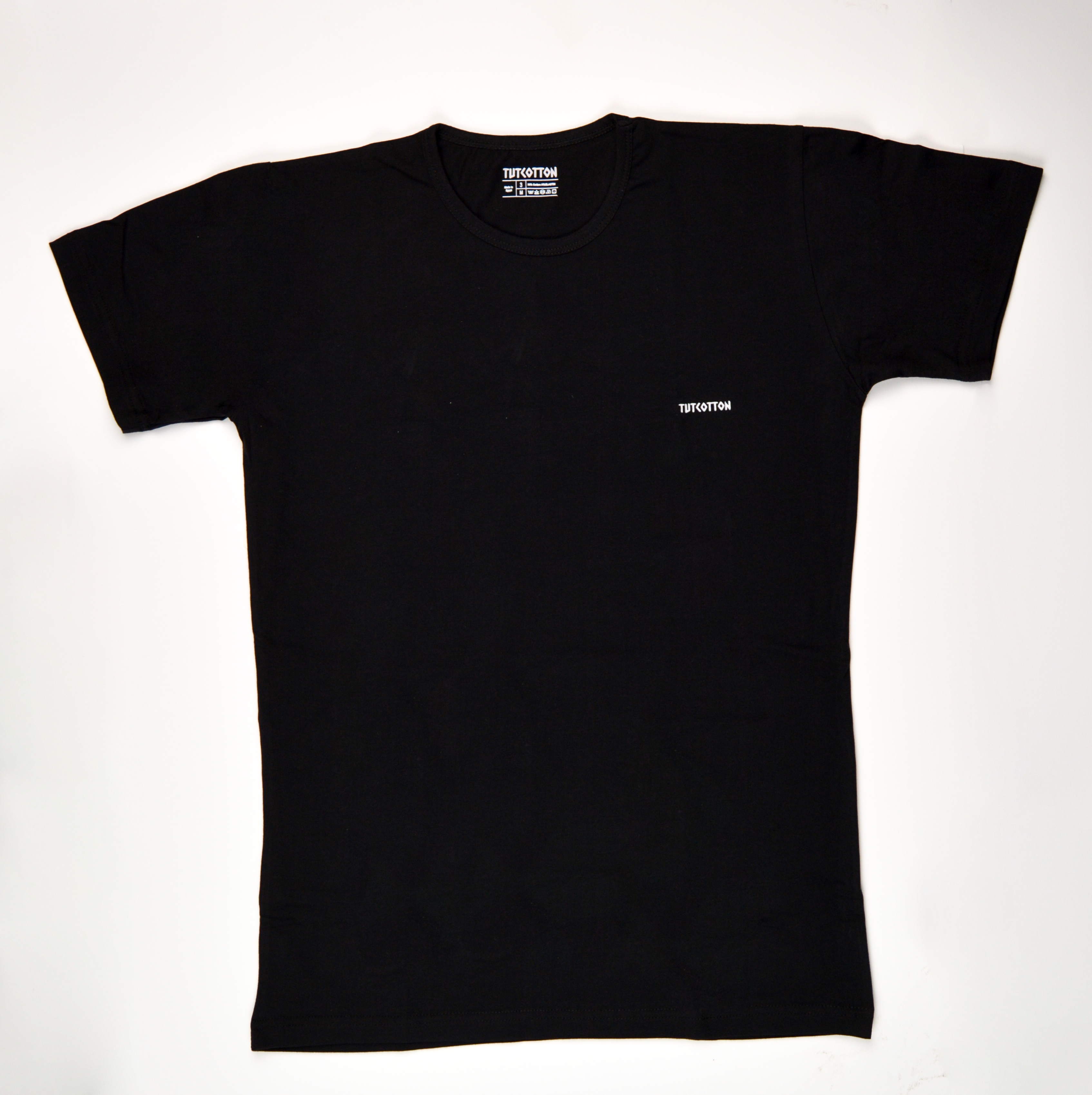 Half Sleeves Round Neck Lycra (96% Cotton 4% Elastin )