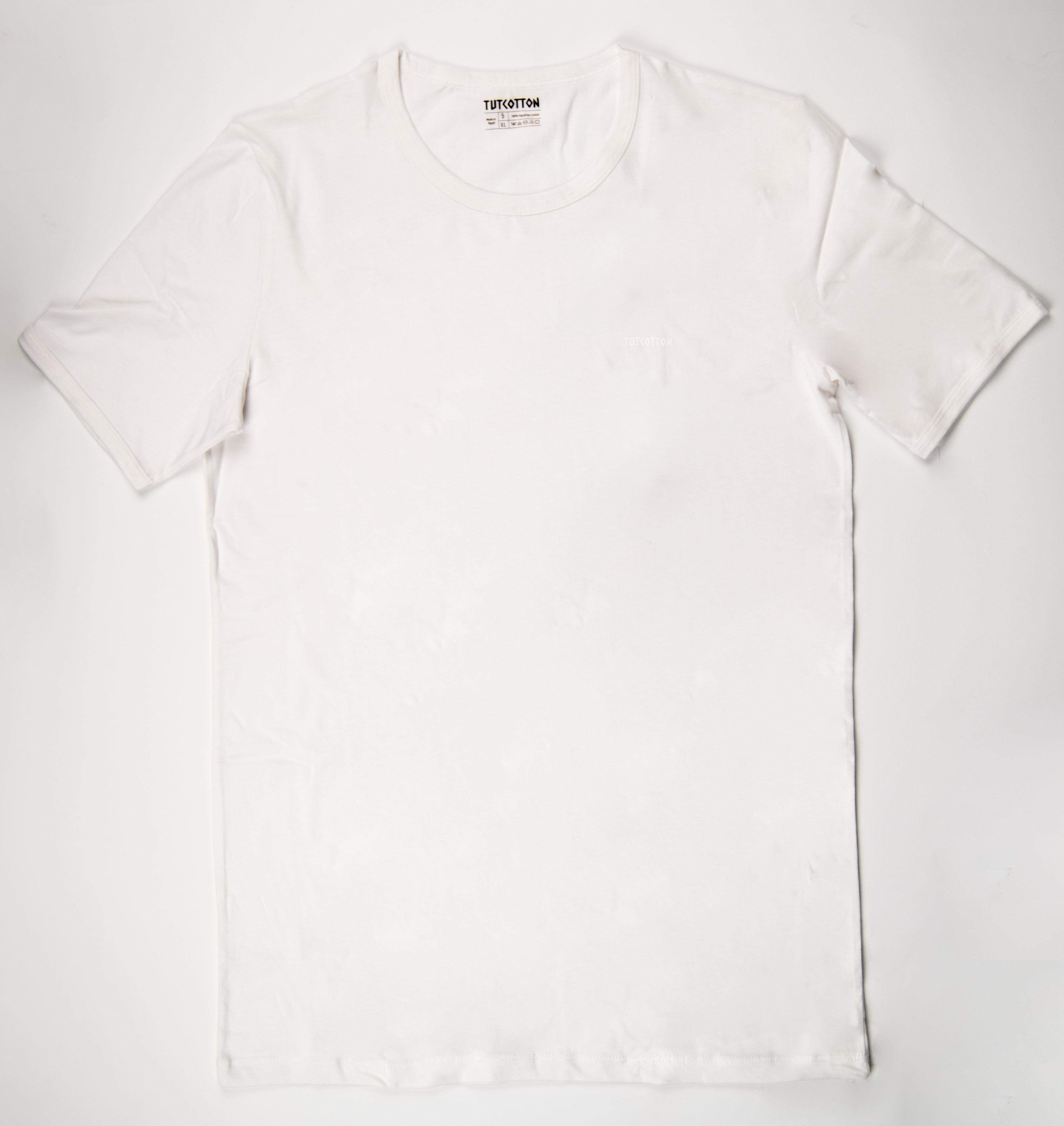 Half Sleeves Round Neck Lycra (96% Cotton 4% Elastin )