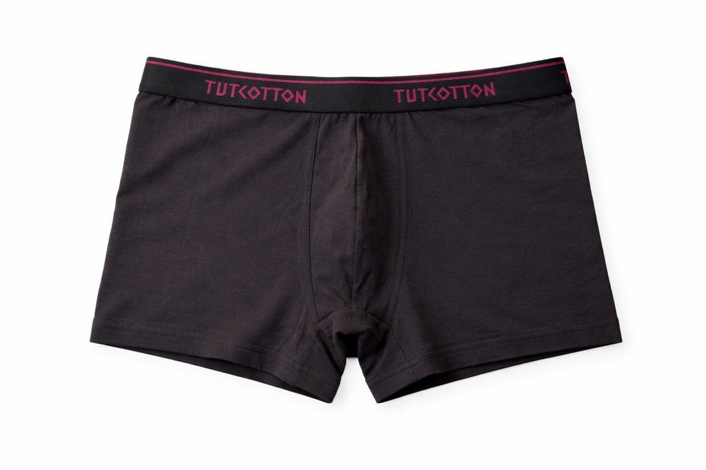 Trunk: 3 - Pack with three different waistband ( Burgandy - Shampain - Blue)