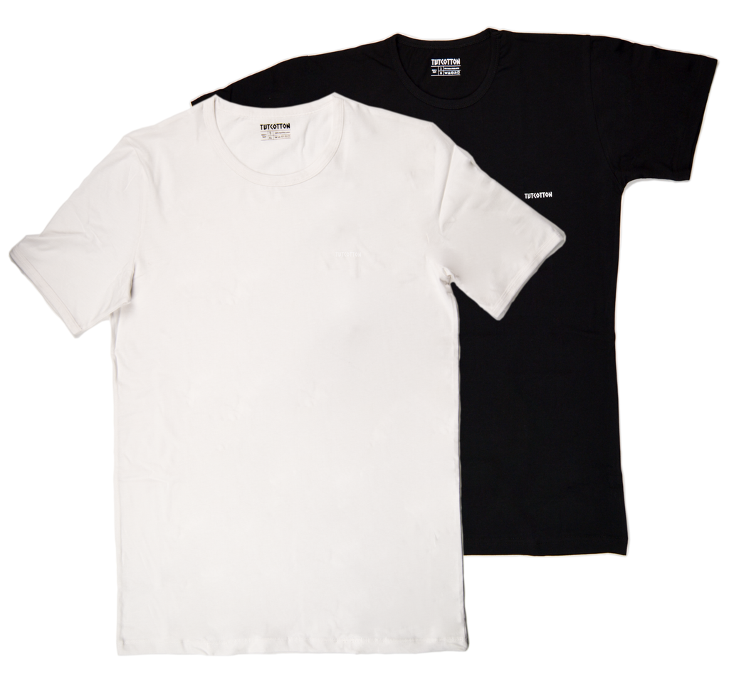 Half Sleeves Round Neck Lycra (96% Cotton 4% Elastin )