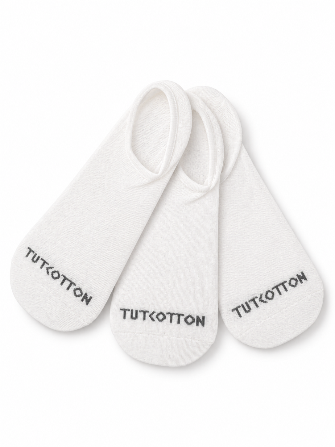 TutCotton socks no show flat 2