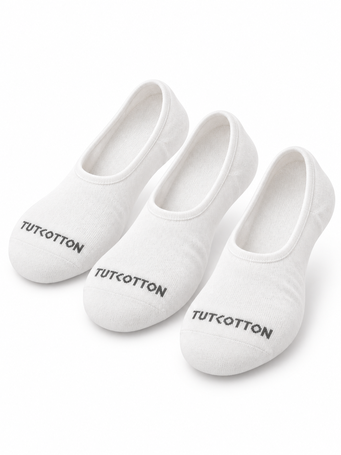 TutCotton socks no show flat