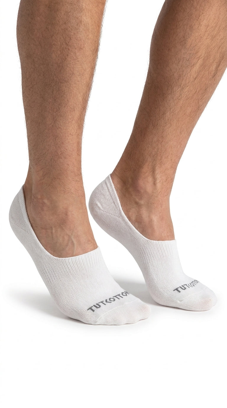 TutCotton socks no show model