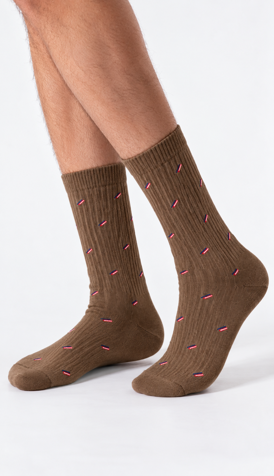 TutCotton socks ribbed model