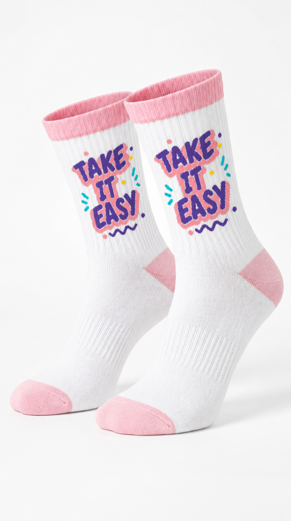 TutCotton socks take it easy