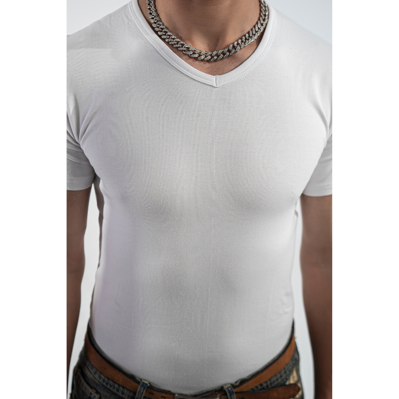 Tut Cottons premium 100% Egyptian cotton undershirt – soft, breathable, and tailored for all-day comfort.