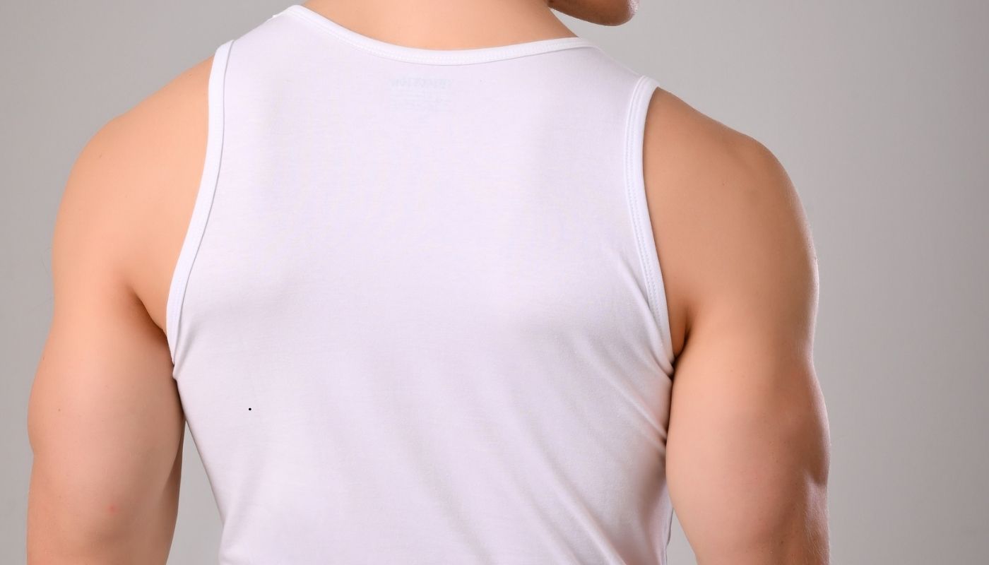Tank Top (100% cotton) White (4)