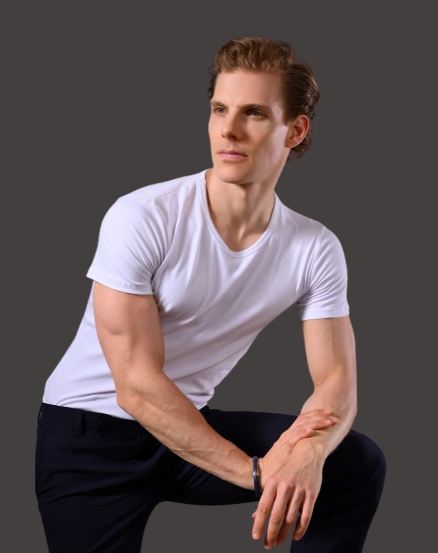 Half Sleeve Undershirt V-Neck